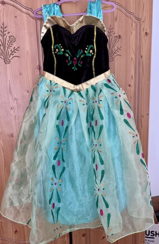 Anna frozen princess dress - anna, 5-7