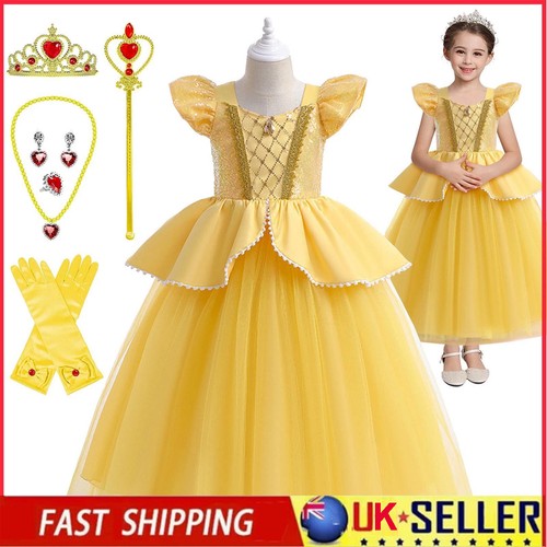 Girls belle princess - belle, dress