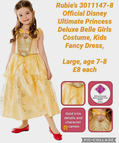 Rubie disney belle - belle, beauty
