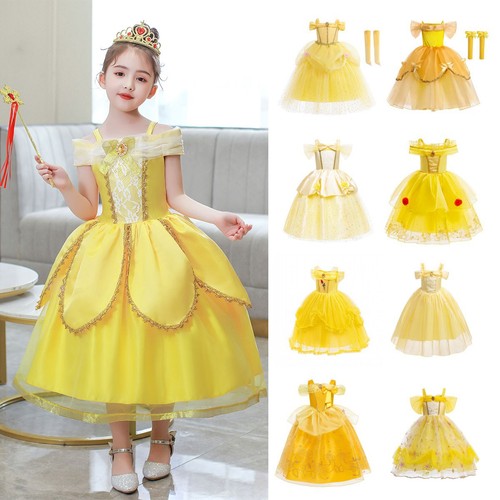 Girls belle princess dress - princess,
