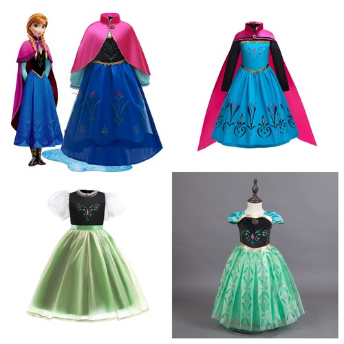 Anna costume girls princess - costume,