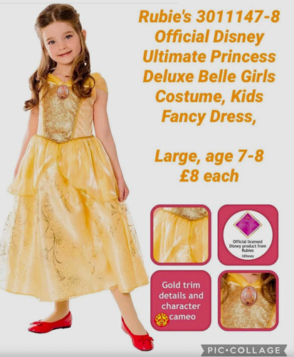 Rubie disney belle ultimate - disney,