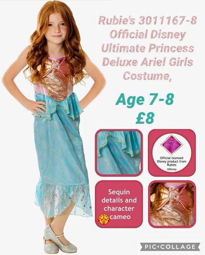Rubie disney princess ariel - disney,